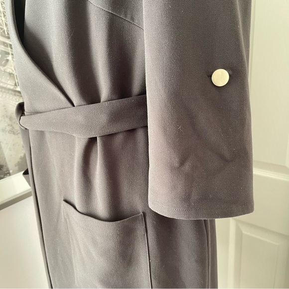 NWT Madeleine Black Dress With 3/4 Length Sleeves, Size 14 - Picture 8 of 14